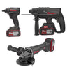 Kress KRKS1 KUB30.2 + KU390.4 + KUH10.2 20Volt/4Ah. 6 Adet Akülü Profesyonel Kombo Set