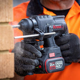 Kress KU390.4 20Volt 4.0Ah. 2.0J Li - ion Çift Akülü Şarjlı Kömürsüz Profesyonel SDS - Plus Pnömatik Kırıcı/Delici - Onivias