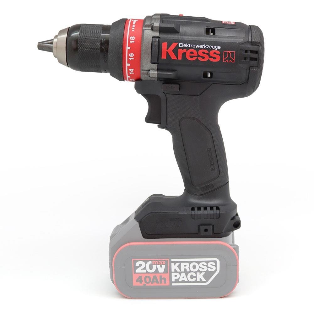 Kress KUA72.91 20Volt Kömürsüz Profesyonel Şarjlı Matkap (Akü Dahil Değildir) - Onivias