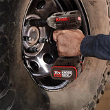 Kress KUB30.2SET 20Volt/4.0Ah. Li-ion Çift Akülü 300Nm Kömürsüz Profesyonel Şarjlı Somun Sıkma + 4 Parça Derin Lokma Seti - görsel 8
