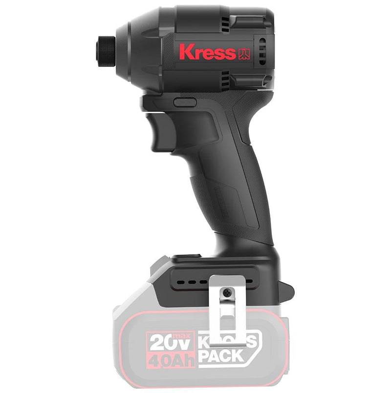 Kress KUB61.91 20Volt 230Nm Fırçasız Professional Doldurula bilən Avtomatik Zərbəli Tornavida (Batareya Daxil deyil)