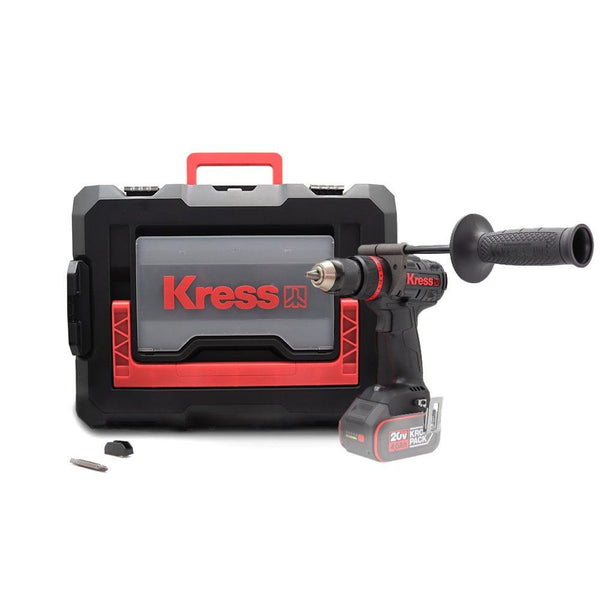 Kress KUC35.91 20Volt Kömürsüz Profesyonel Şarjlı Darbeli Matkap (Akü Dahil Değildir) - Onivias