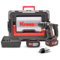 Kress KUC50.2 20Volt/4.0Ah. Li - ion Çift Akülü Kömürsüz 1.7J Profesyonel SDS - Plus Pnömatik Matkap + 10mm Mandren - Onivias