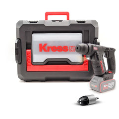 Kress KUC50.91 20Volt Kömürsüz 1.7J Profesyonel SDS - Plus Pnömatik Matkap + 10mm Mandren (Akü Dahil Değildir) - Onivias