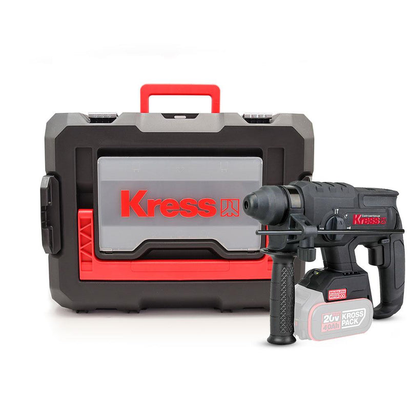Kress KUC60.91 20Volt 2.0J Fırçasız Professional SDS-Plus Pnevmatik Çəkic/Qazma (Batareya Daxil deyil)