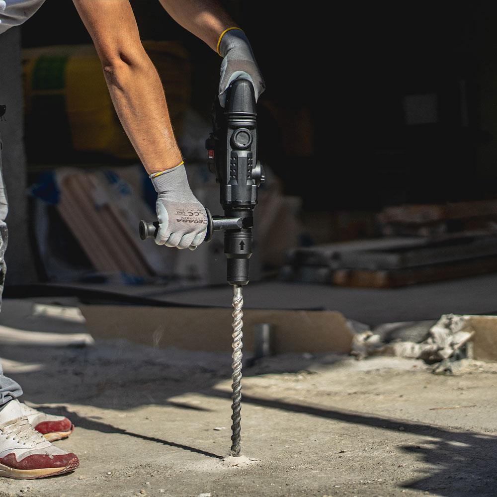 Kress KUC61.2 20Volt 4.0Ah. 2.2J Li - ion Çift Akülü Kömürsüz Profesyonel SDS - Plus Pnömatik Kırıcı/Delici - Onivias