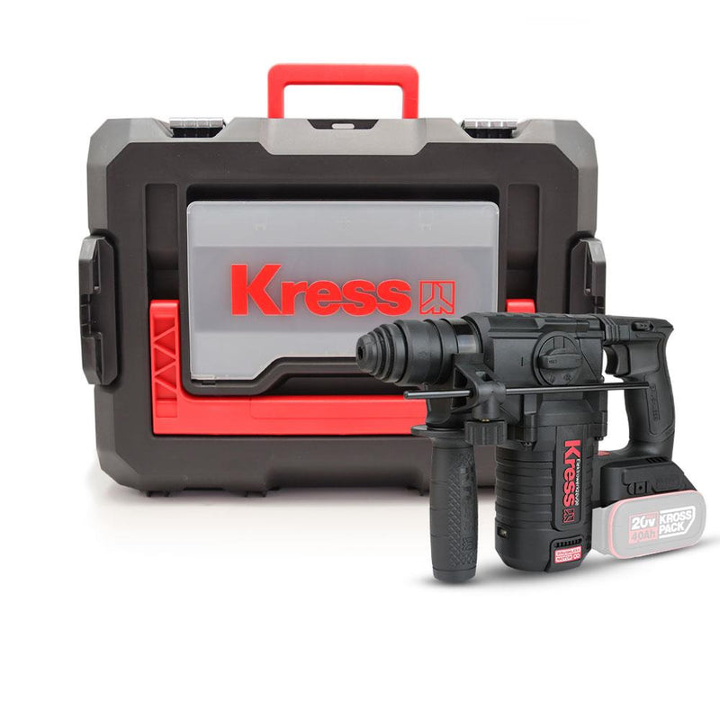 Kress KUC61.91 20Volt 2.2J Fırçasız Professional SDS-Plus Pnevmatik Çəkic/Qazma (Batareya Daxil deyil)