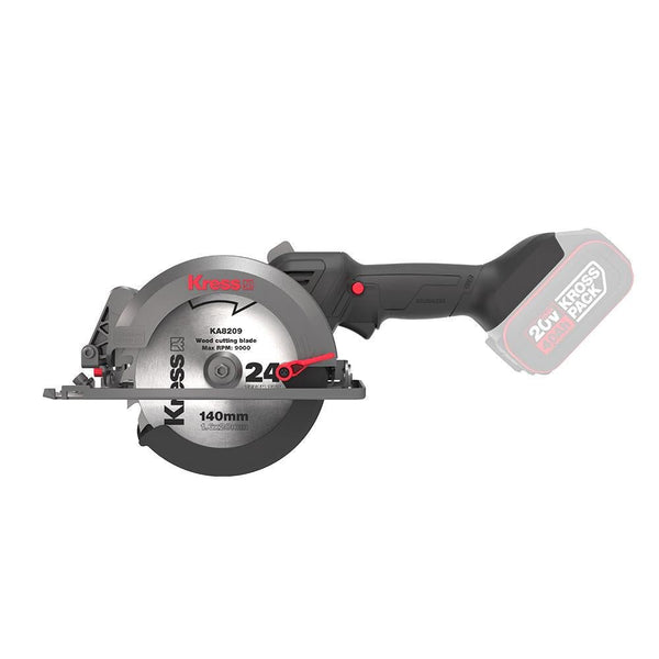 Kress KUE11.9 20Volt Kömürsüz 140MM Profesyonel Çok Amaçlı Daire Testere (Akü Dahil Değildir) - Onivias
