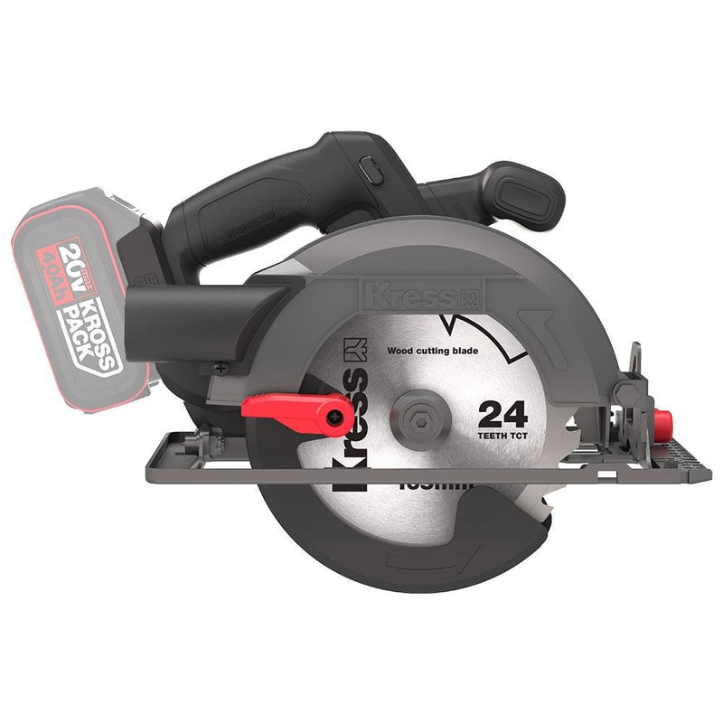 Kress KUE12.9 20Volt 165MM Fırçasız Professional Dairəvi Testere (Batareya Daxil deyil)