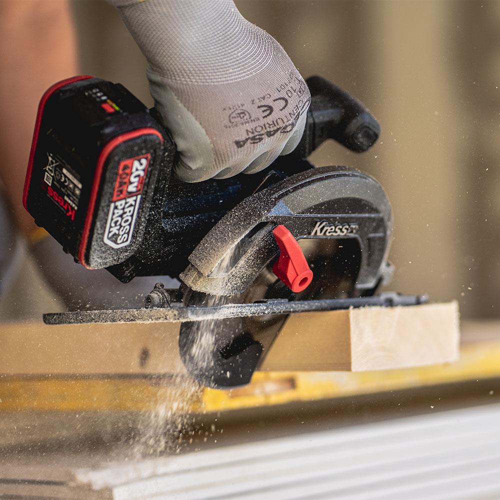 Kress KUE15.9 20Volt 185MM Kömürsüz Profesyonel Daire Testere (Akü Dahil Değildir) - Onivias