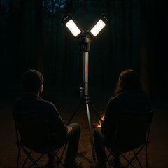 Kress KUF09.9 20Volt 2000/4500 Lümen Profesyonel Kule Tipi Teleskopik Katlanabilir LED Projektör (Akü Dahil Değildir) - Onivias