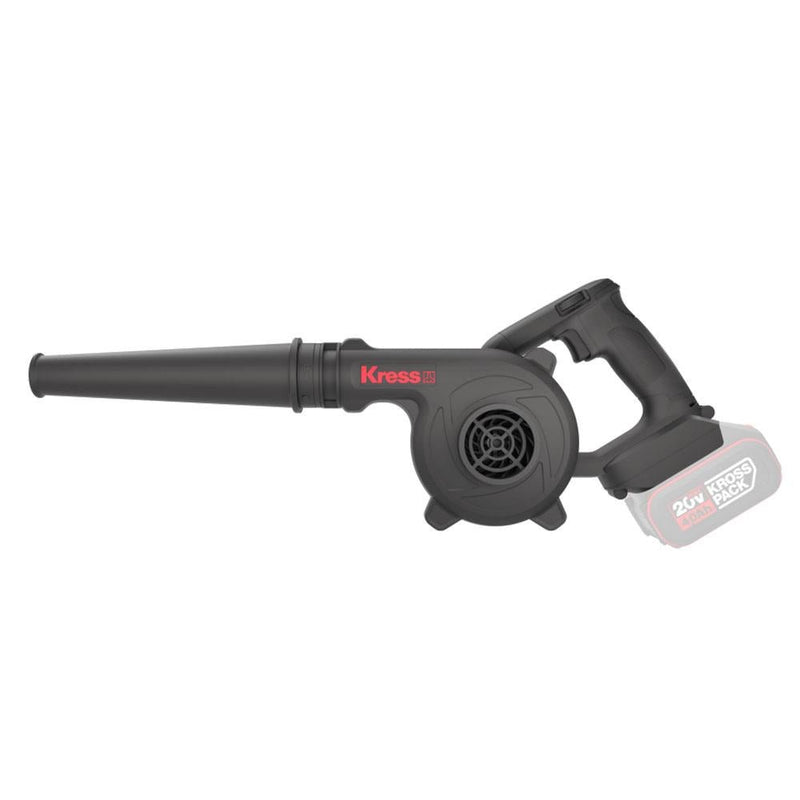 Kress KUF30.9 20Volt Peşəkar Sürəti Tənzimlənən Üfleyici + 5 Parça Aksesuar (Batareya Daxil deyil)