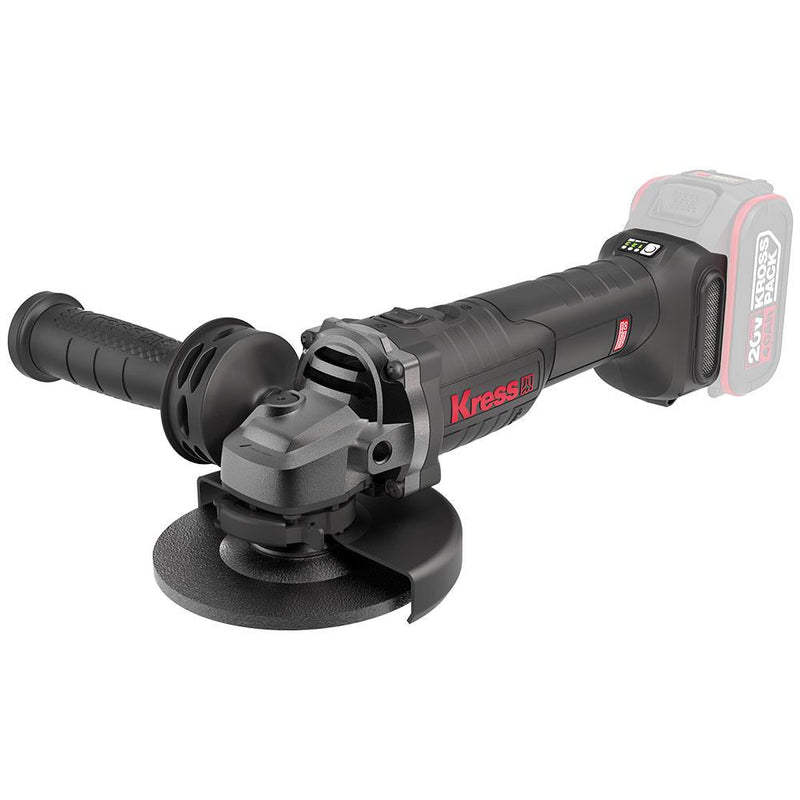 Kress KUH10.91 20Volt 125mm Fırçasız Professional Doldurula bilən Sürəti Tənzimlənən Bucaq Taşıyıcı (Batareya Daxil deyil)