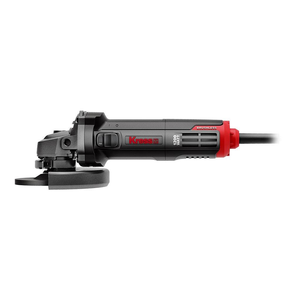 Kress KUS26 1200Watt 125mm Kömürsüz Motor Profesyonel Avuç Taşlama - Onivias
