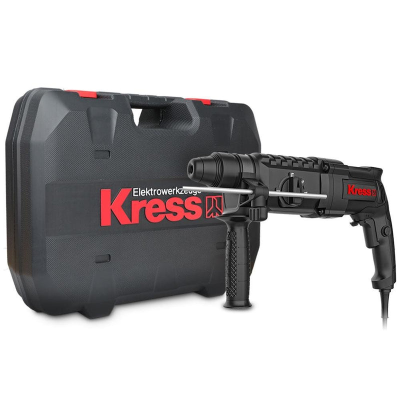 Kress KUX12P 850Watt 3.0J 26MM Professional SDS-Plus Çəkic/Qazma