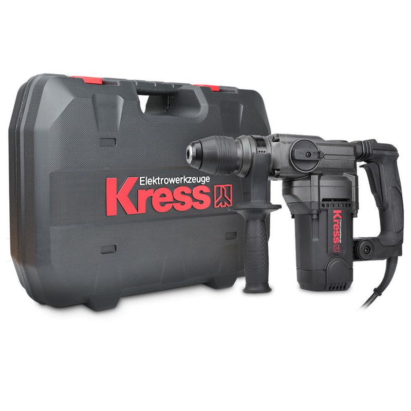 Kress KUX15P 1100Watt 5.0J 28MM Professional SDS-Plus Çəkic/Qazma 