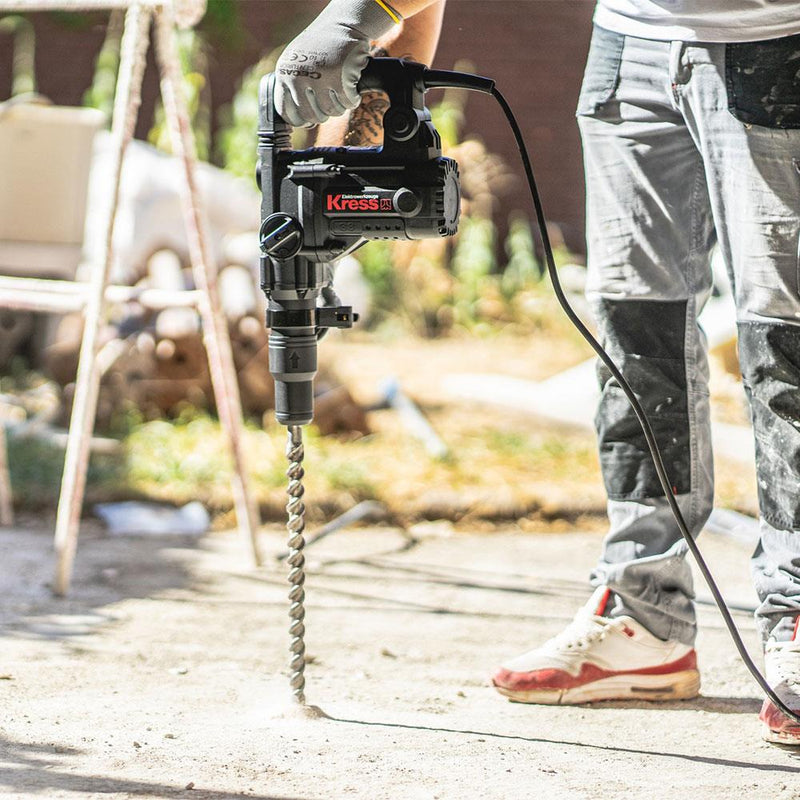 Kress KUX21 1050Watt 7.5 Joule 38MM Professional SDS-Max çəkic/drill