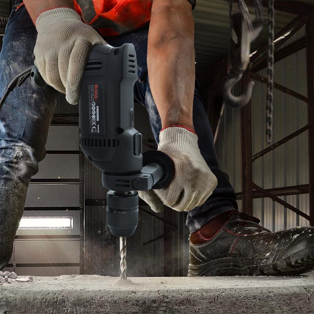 Kress KUY02P 650Watt 13mm Profesyonel Darbeli Matkap - Onivias