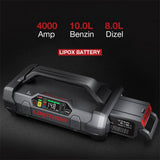 Lokithor APARTX4000 12V 4000Amp Li-Polimer Akıllı Akü Takviye + Pompa + Powerbank + Led Lamba - Onivias