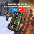Lokithor J1350PRO 12V 1350Amp LiFePO4 Akıllı Akü Takviye + Powerbank + Led Lamba - Onivias