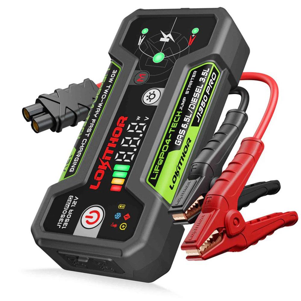 Lokithor J1350PRO 12V 1350Amp LiFePO4 Akıllı Akü Takviye + Powerbank + Led Lamba - Onivias