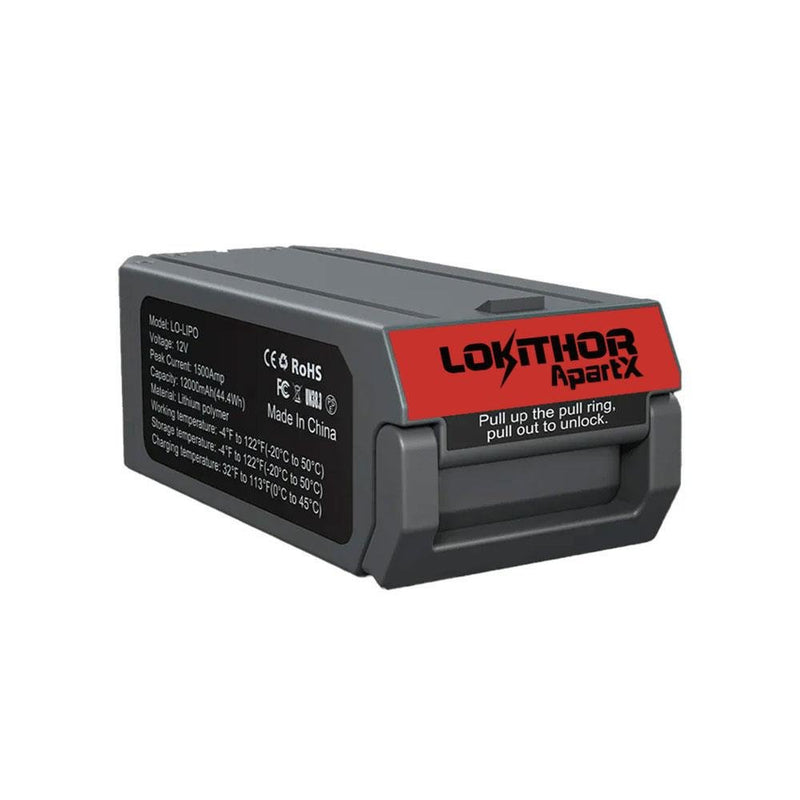 Lokithor LIPO 14.8Volt Li-Polymer 1500A Booster Gücü APARTX Ehtiyat Batareyasına Uyğundur 