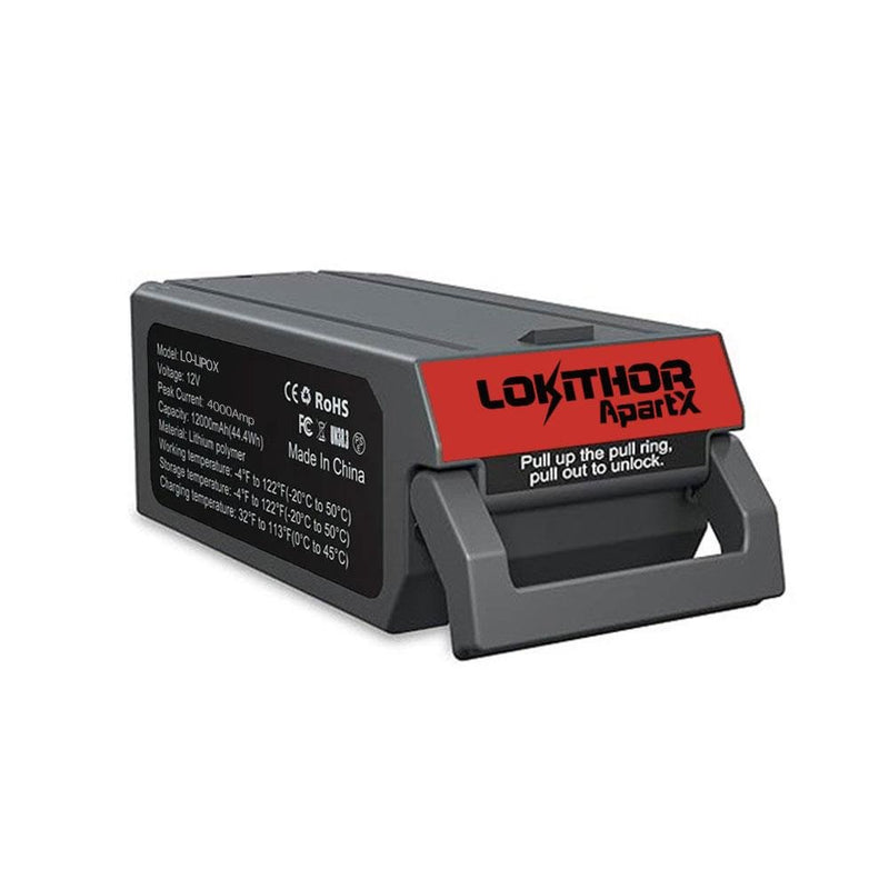Lokithor LIPOX 14.8Volt Li-Polimer 4000A Booster Güc Ehtiyat Batareya APARTX ilə Uyğundur