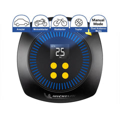 Michelin MC27010 12Volt 100 PSI Ayarlanabilir Dijital Basınç Göstergeli Hava Pompası - Onivias