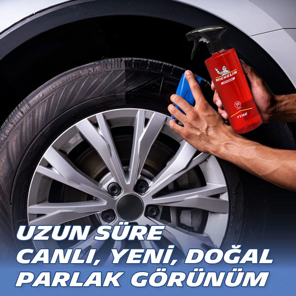 Michelin MC33573 500ml PRO Serisi Lastik ve Trim Parlatıcı, Koruyucu ve Yenileyici Sprey - Onivias