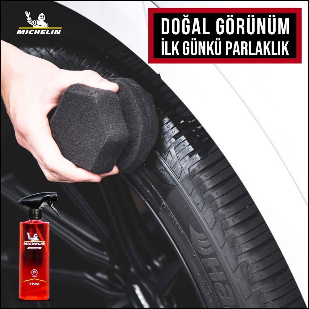 Michelin MC33573 500ml PRO Serisi Lastik ve Trim Parlatıcı, Koruyucu ve Yenileyici Sprey - Onivias
