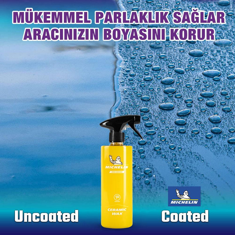 Michelin MC33580 500ml PRO Seriya Seramik Kaplama Hidrofobik Sprey Polyak