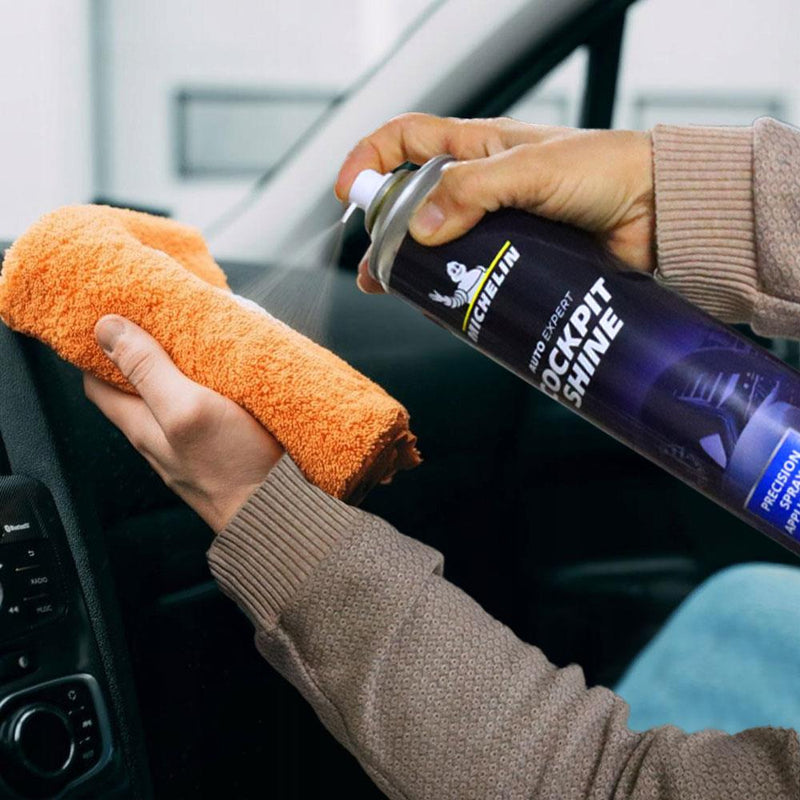 Michelin MC34341 750ml İdarə Paneli və Kokpit Cilalama və Baxım Sprey Vanil Dadı