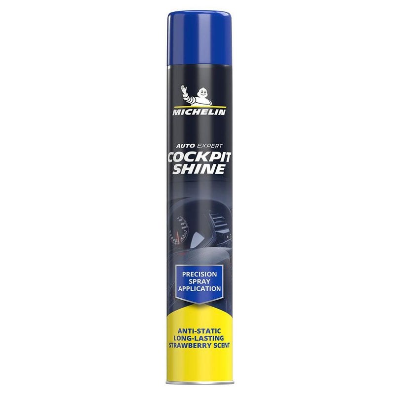 Michelin MC34358 750ml İdarə Paneli və Kokpit Cilalama və Baxım Sprey Çiyələk Dadı
