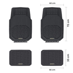 Michelin MC34587 Tüm Araçlara Uyumlu 4 Parça Üniversal 3D Havuzlu Oto Paspas - Onivias