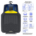 Michelin MC34594 Tüm Araçlara Uyumlu 2 Parça Üniversal 3D Havuzlu Oto Paspas