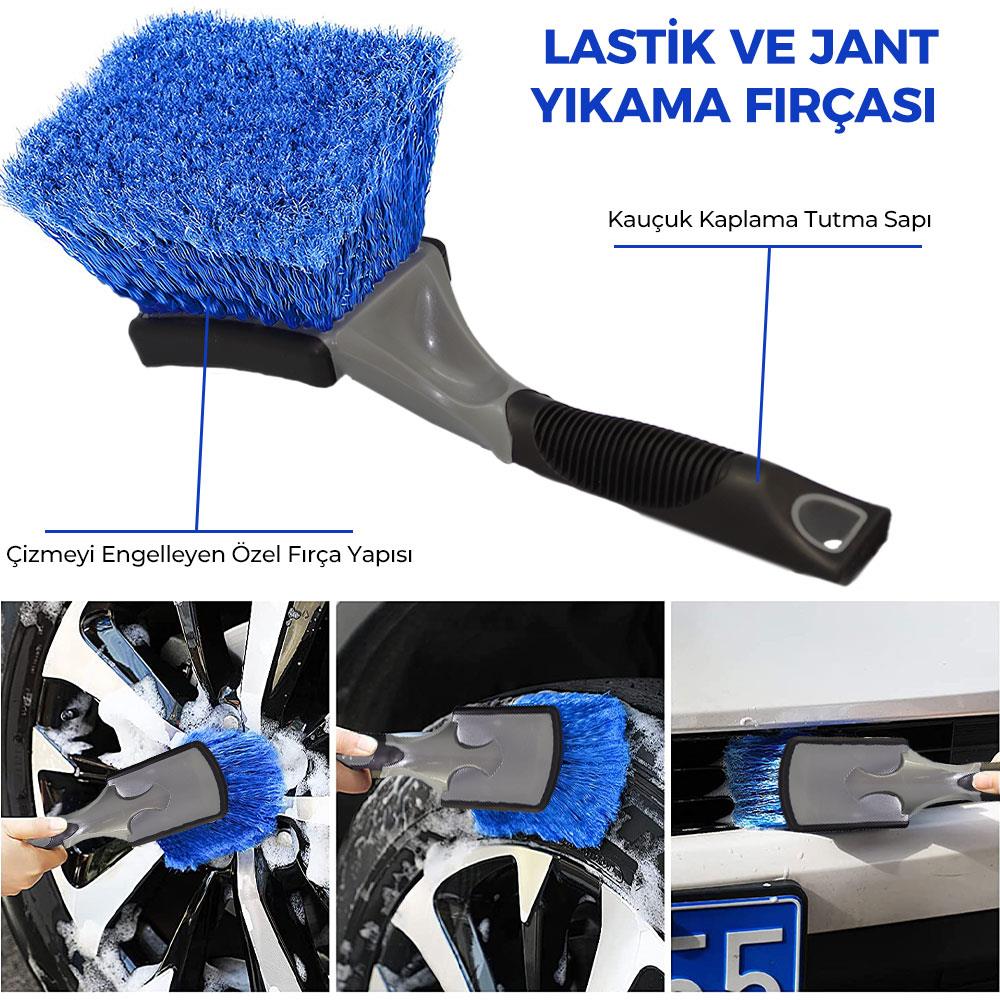 Michelin MC42170 Oto Lastik ve Jant Yıkama Fırçası - Onivias
