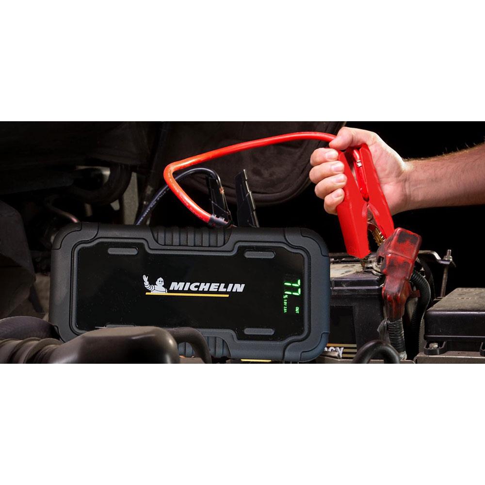Michelin MJS80 12Volt 1000Amp Lityum Polimer Akü Takviye + Powerbank + Led Lamba - Onivias