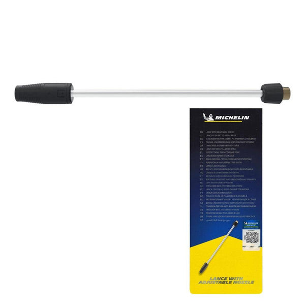 Michelin MPX47014 Basınçlı Yıkama Makinesi Tabancası İçin Pirinç Alaşımlı Mızrak ve Basınç Ayarlı Su Püskürtme Başlığı - Onivias