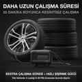 NOCO AIR10 12Volt 60 PSI Ayarlanabilir Dijital Basınç Göstergeli Profesyonel Lastik Şişirme Pompası - Onivias