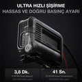 NOCO AIR10 12Volt 60 PSI Ayarlanabilir Dijital Basınç Göstergeli Profesyonel Lastik Şişirme Pompası - Onivias