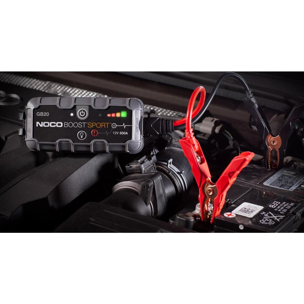 NOCO Genius GB20 12V 500Amp Ultrasafe Lityum Akü Takviye + Powerbank + Led Lamba - Onivias