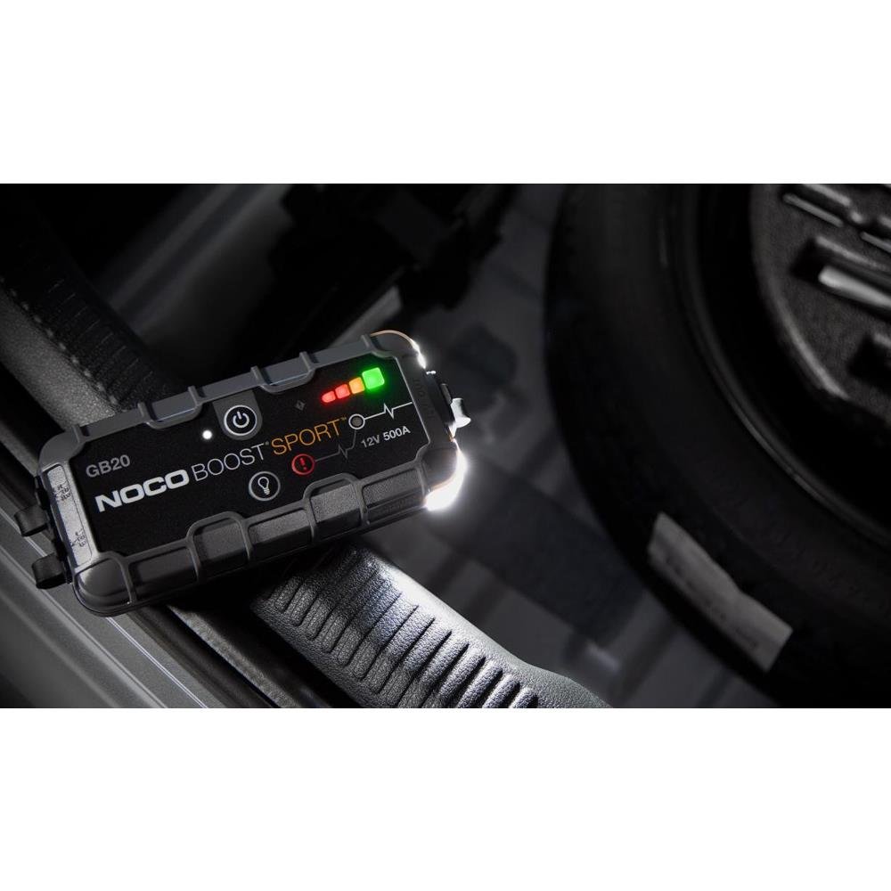 NOCO Genius GB20 12V 500Amp Ultrasafe Lityum Akü Takviye + Powerbank + Led Lamba - Onivias