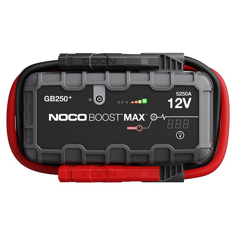 NOCO Genius GB250 12V 5250Amp Ultrasafe Litium Batareya Gücləndiricisi + Powerbank + LED Lampa