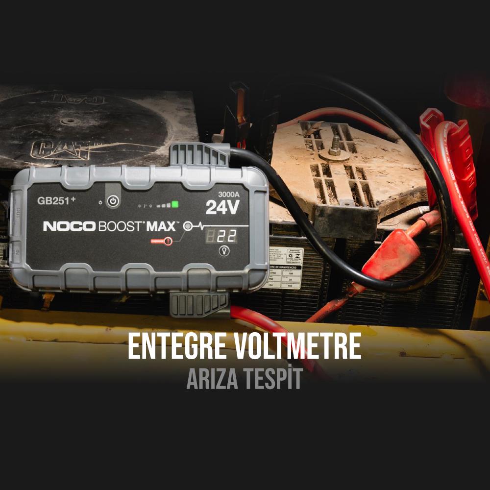 NOCO Genius GB251 24V 3000Amp Ultrasafe Lityum Akü Takviye + Powerbank + Led Lamba - Onivias