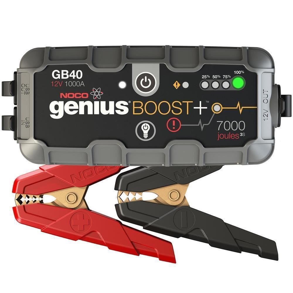 NOCO Genius GB40 12V 1000Amp Ultrasafe Lityum Akü Takviye + Powerbank + Led Lamba - Onivias