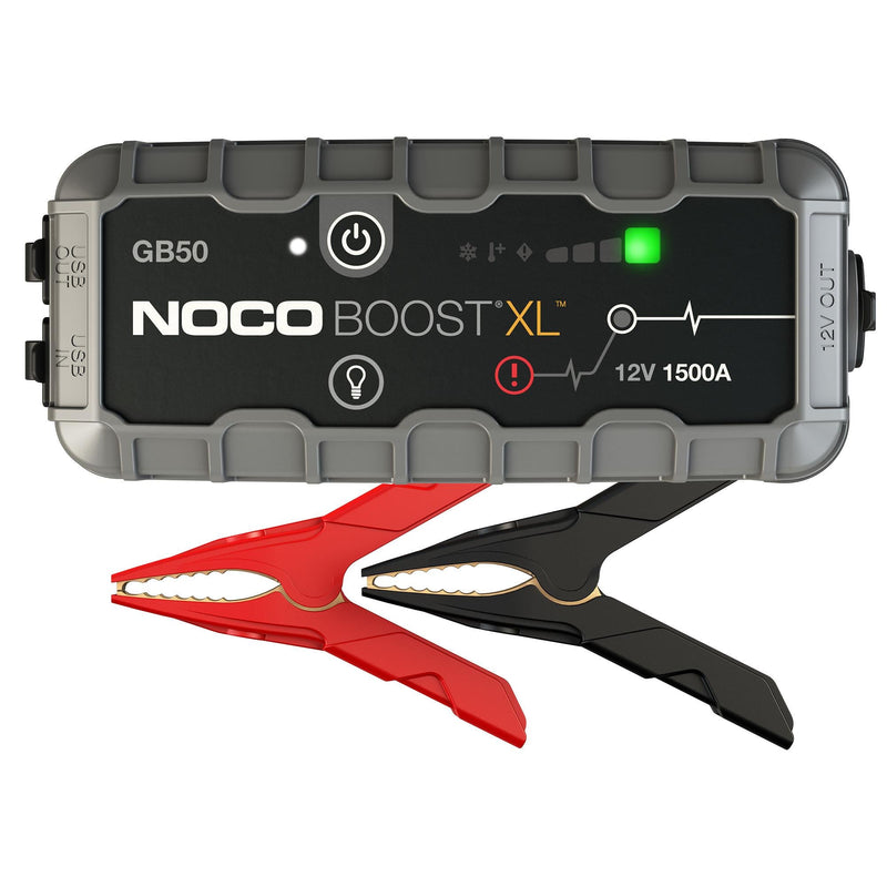 NOCO Genius GB50 12V 1500Amp Ultrasafe Litium Batareya Gücləndiricisi + Powerbank + LED Lampa