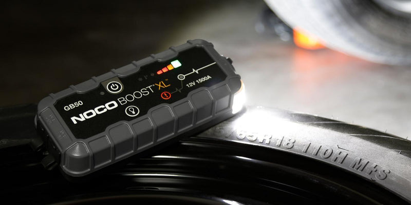NOCO Genius GB50 12V 1500Amp Ultrasafe Litium Batareya Gücləndiricisi + Powerbank + LED Lampa