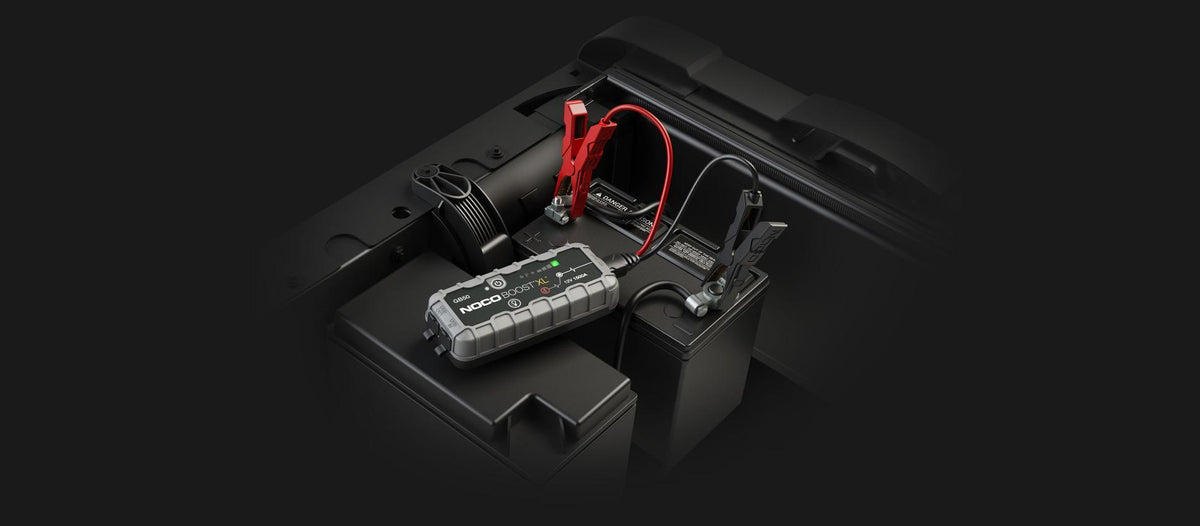 NOCO Genius GB50 12V 1500Amp Ultrasafe Litium Batareya Gücləndiricisi + Powerbank + LED Lampa