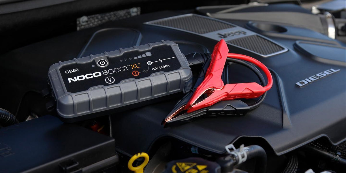 NOCO Genius GB50 12V 1500Amp Ultrasafe Litium Batareya Gücləndiricisi + Powerbank + LED Lampa