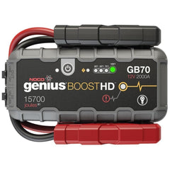NOCO Genius GB70 12V 2000Amp Ultrasafe Lityum Akü Takviye + Powerbank + Led Lamba - Onivias